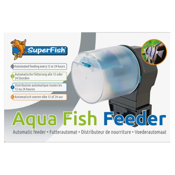 Forautomat til Akvariefisk / Aqua Feeder fra Superfish . 