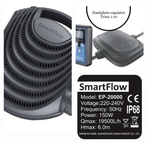 SmartFlow 20.000 Vario med fjernkontroll