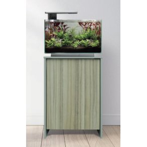 Akvarium sett komplett  / Quadro 70 Multi Color+ Lys + Design Bord + Lysstyring ++