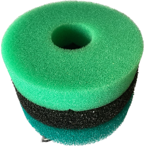 Filter svamp sett som passer TopClear 5000 og Trykkfilter 10L 