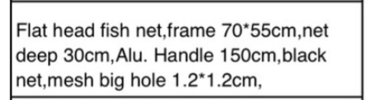 Koi hov proff / 70cm / 12 eller 7mm masker etter nske 