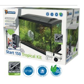 Akvarie pakke  START 150 / hvit 