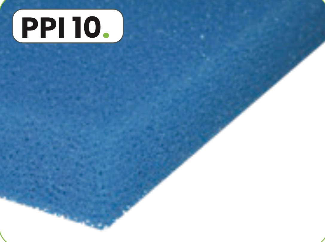 Blmatte grov 100x100x5cm / PPI 10 