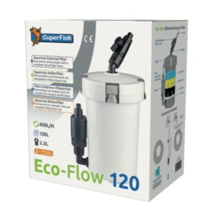 Utvendig Filter Eco-Flow 120 (120L) Superfish 