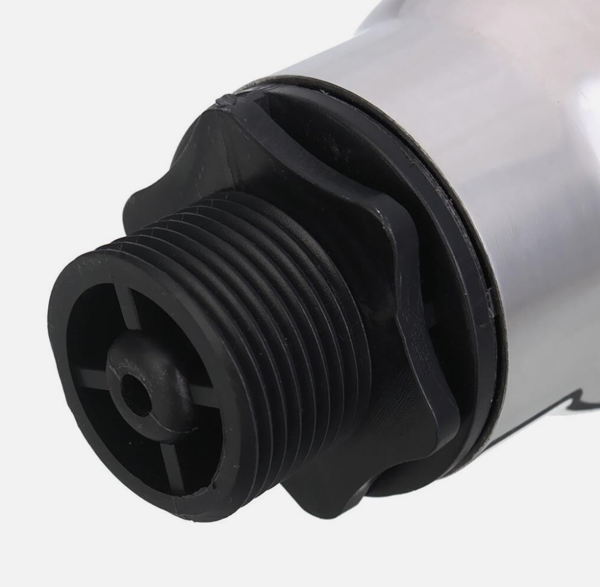 Skumdyse fontenehode / Rustfri 