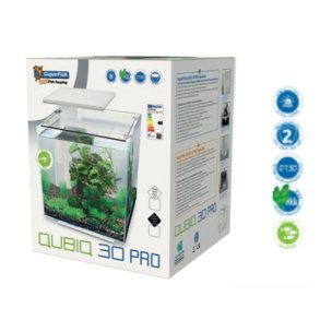 Akvarie pakke / QubiQ 30 Pro / HVIT modell