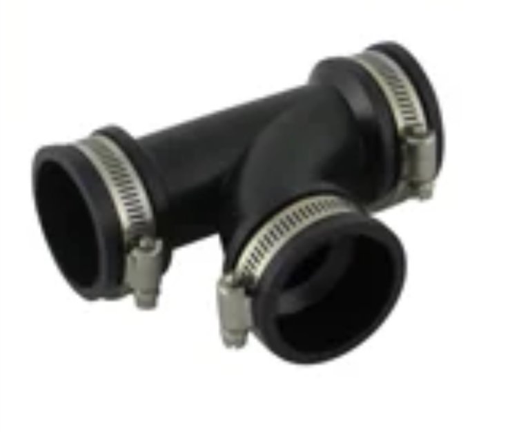 Ekstra Flex T-stykke til 40 og 50mm 
