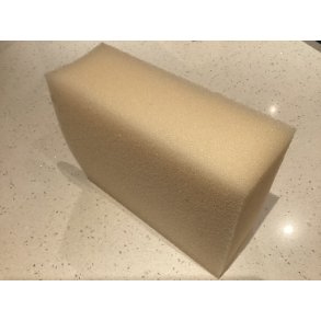 Filtersvamp Hvit universal / Fin / 9x20x25cm 