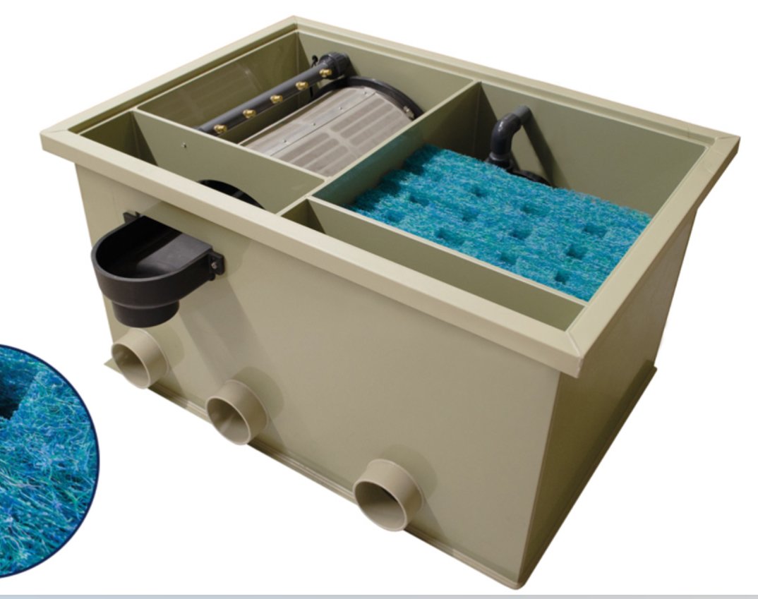  Trommelfilter Filtreau / Lav combi / Max flow 15m3 dam 30m3 