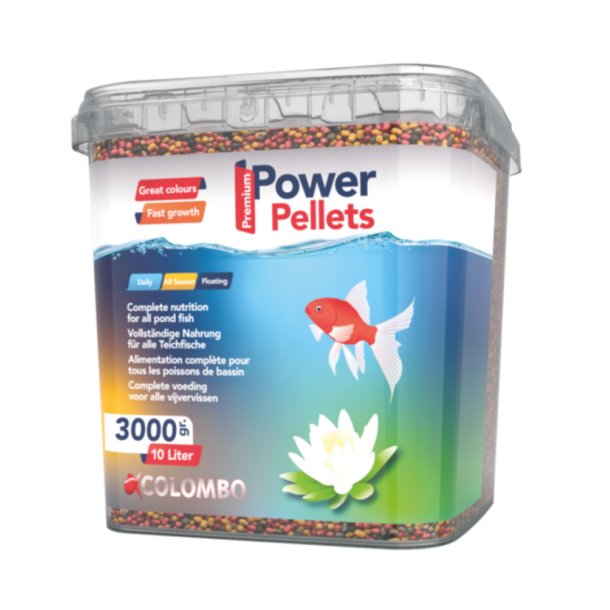 Power pellets 10 liter spann. 3.000gr.