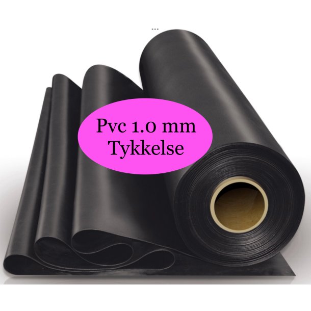 Pvc rull  Damfolie 8 x 20 meter /  1mm tykkelse / Hel rull 