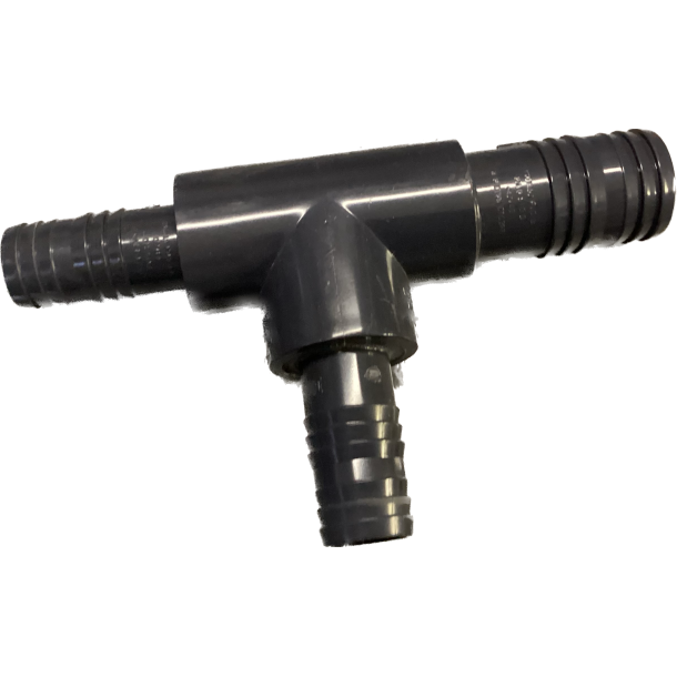 PVC T for sort trykkslange 40 / 32 / 32mm 