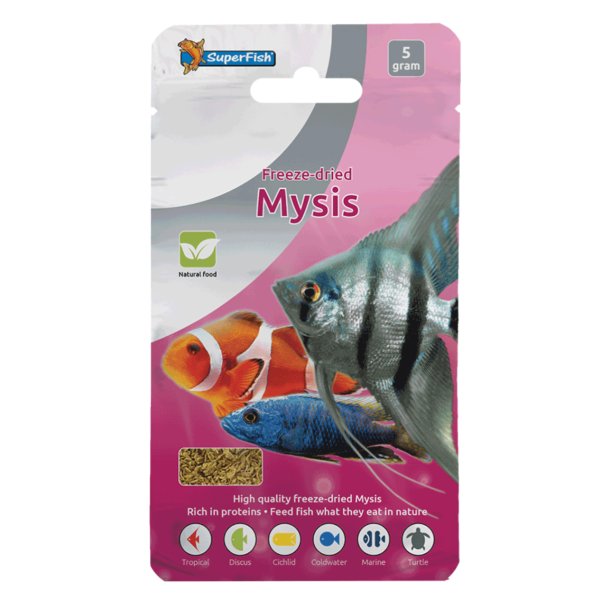 Fryset�rket Dried Mysis 5g
