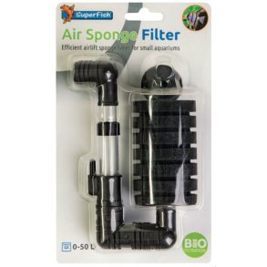 Lite luftfilter for yngel og reke akvarium opptil 50 liter.