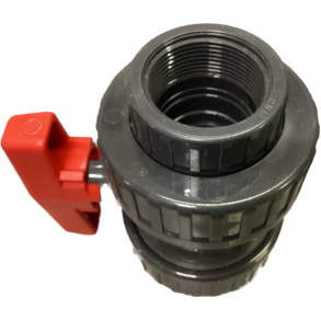 Kuleventil 50mm Industri / spesial med gjenger 1 1/2 tom 