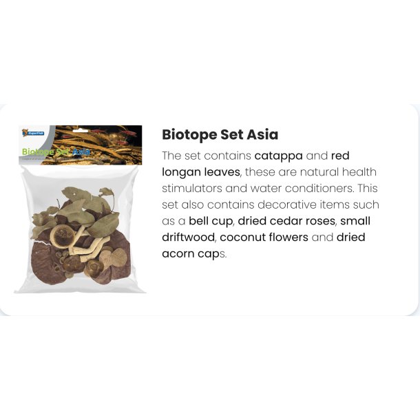 Biotop sett / Asia