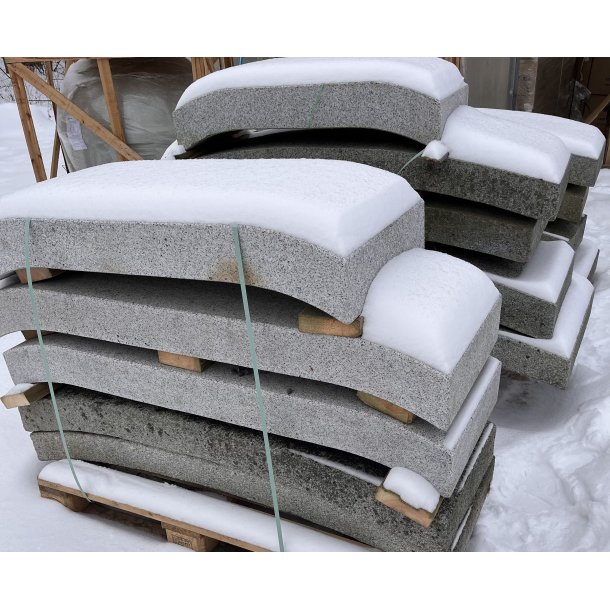 Krapp Granitt bro gr� / Lengde 120cm  bredde 50cm 