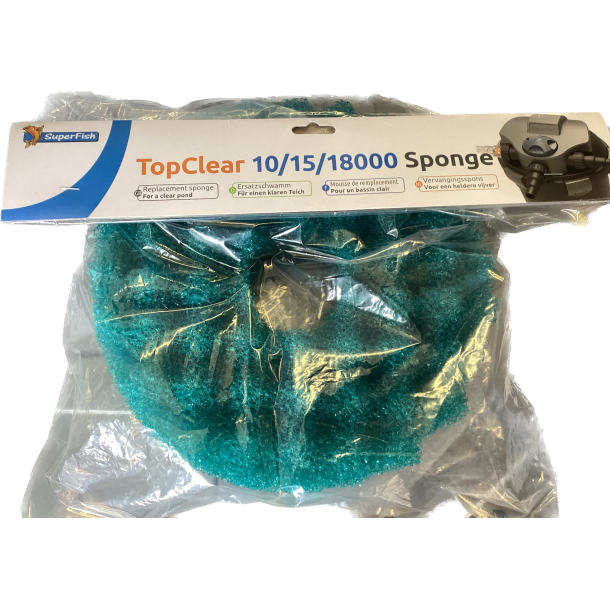 Filtersvamp orginal til TopClear 15000/18000/trykkfilter 25 