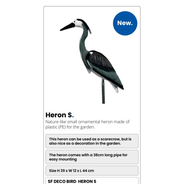 Hegre Liten / 44cm  + stang 