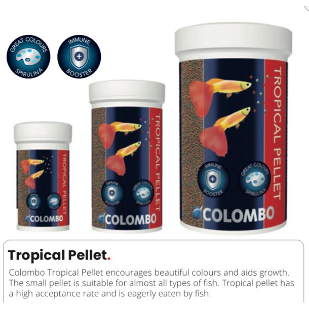 Fiskemat / Tropical Pellet 250ml 