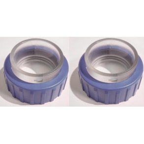 Kobling sett uv-C / passer til Filtreau Uv-C 40- 75 - 80w /  63mm ( 2 stk ) 