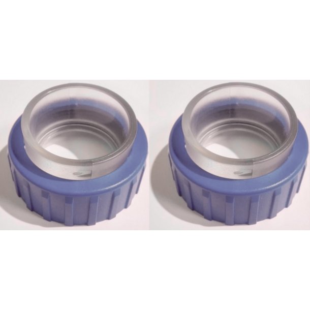 Kobling sett uv-C / passer til Filtreau Uv-C 40- 75 - 80w /  63mm ( 2 stk ) 