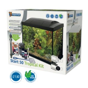 Akvarie pakke  START 50 / hvit 