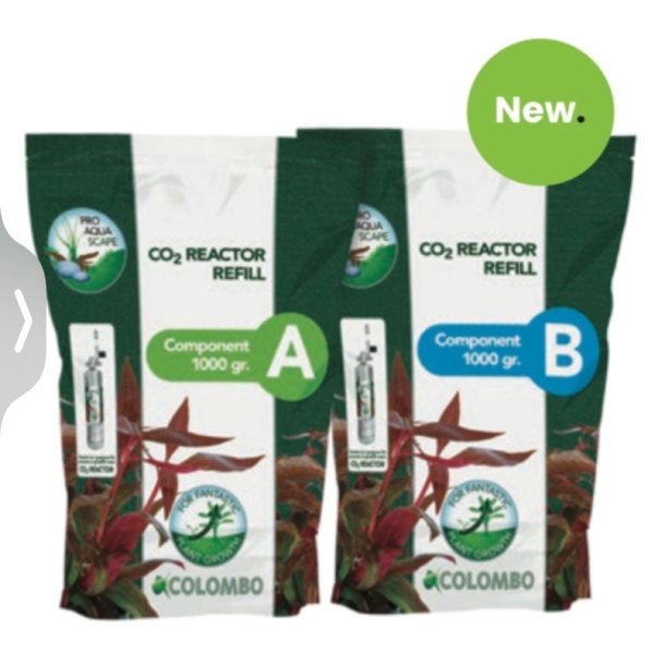 CO2 Reactor Refill A+B / 1000+1000 gram 