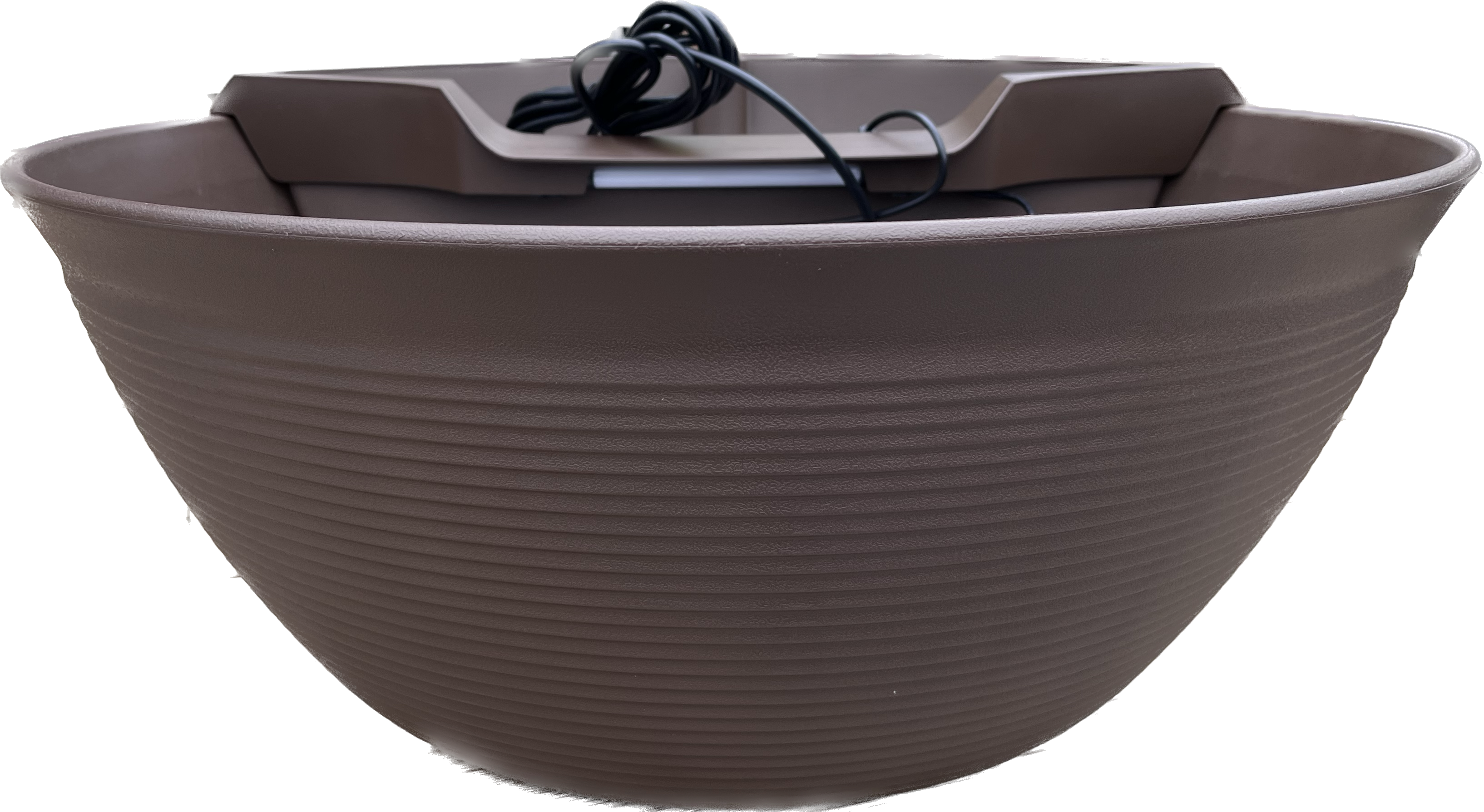 Mini vanndam med foss og lys / 24 liter 