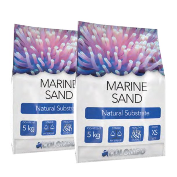 Sand til saltvanns akvarie 5kg / medium 