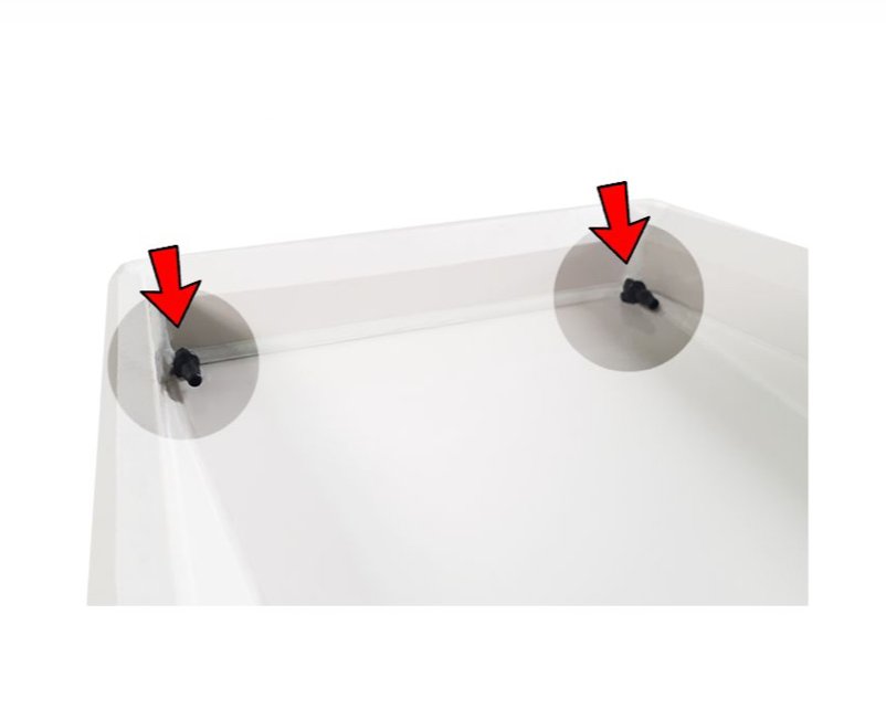 Ettermontering sett for automatisk spyling av mkkarenne i Trommelfilter 