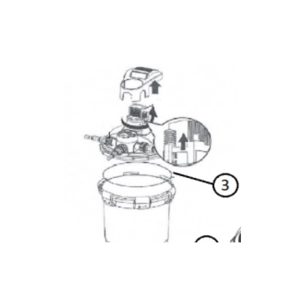 O- Ring til Topclear 5000 / Trykkfilter 10L 