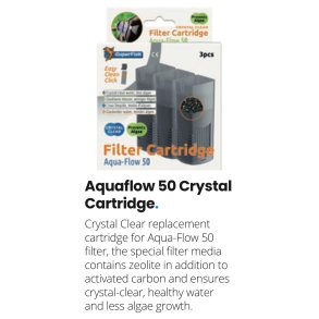 Aqua Flow 50 Crystal innmat 