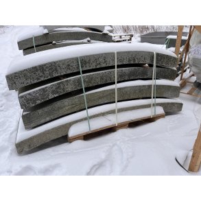 Granitt bro gr� / Lengde 200cm bredde 70cm 