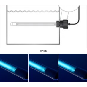  UV-C Module High Output 40W / Filtrau  + 3 ekstra p�rer 