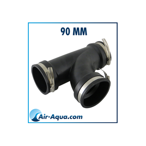 Flex T-stykke 90mm