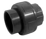 Union 63mm skjotekopling lim/lim