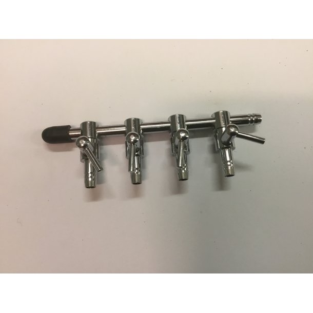 Luft manifold  i stl 4-veis / 4